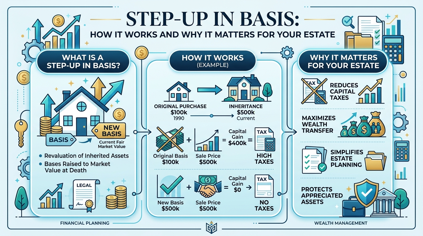 Step-Up in Basis: How It Works and Why It Matters for Your Estate