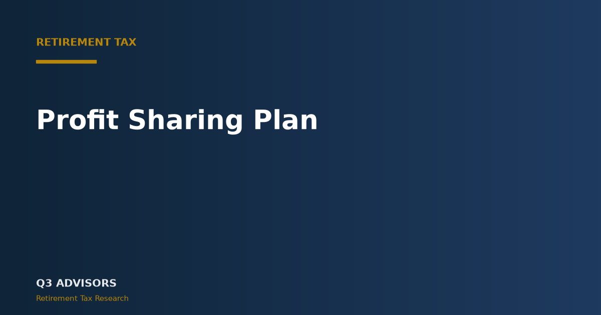 Profit Sharing Plan: 2026 Limits and How It Works