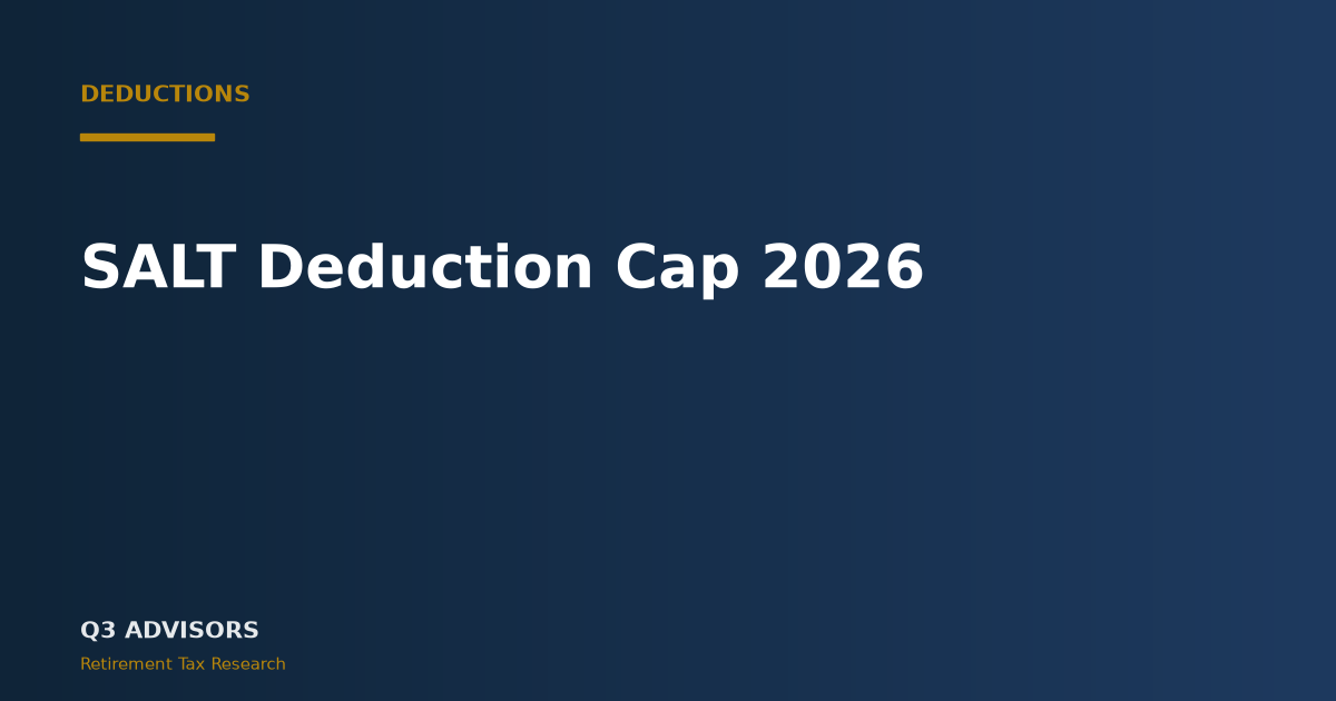 SALT Deduction Cap 2026: $40,400 Limit and Phase-Out Explained
