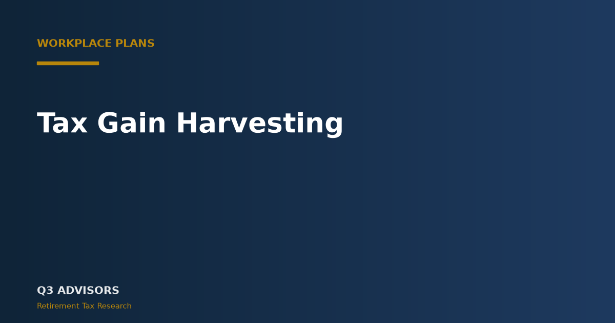 Tax Gain Harvesting: The 0% Bracket Guide (2026)